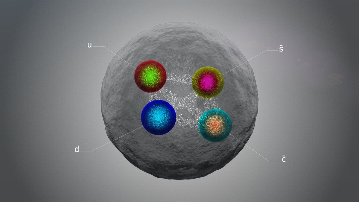 Nova partícula de matéria exótica, um tetraquark, descoberta pelo CERN